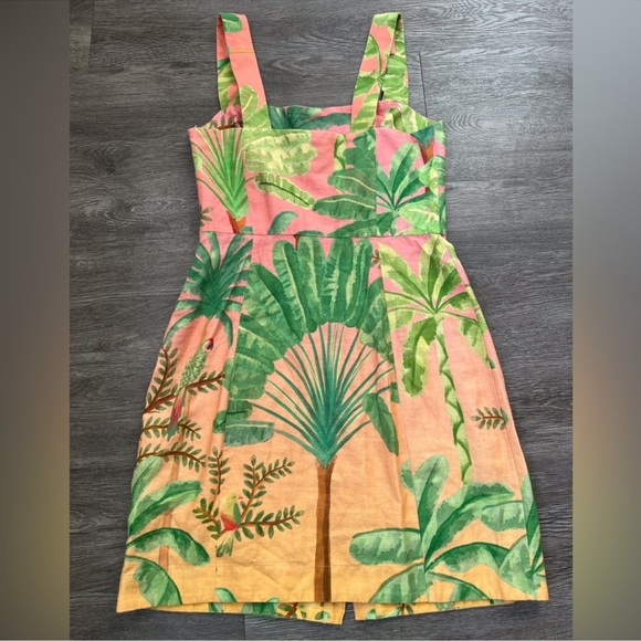 Farm Rio Linen Mini Dress - Picture 4 of 4